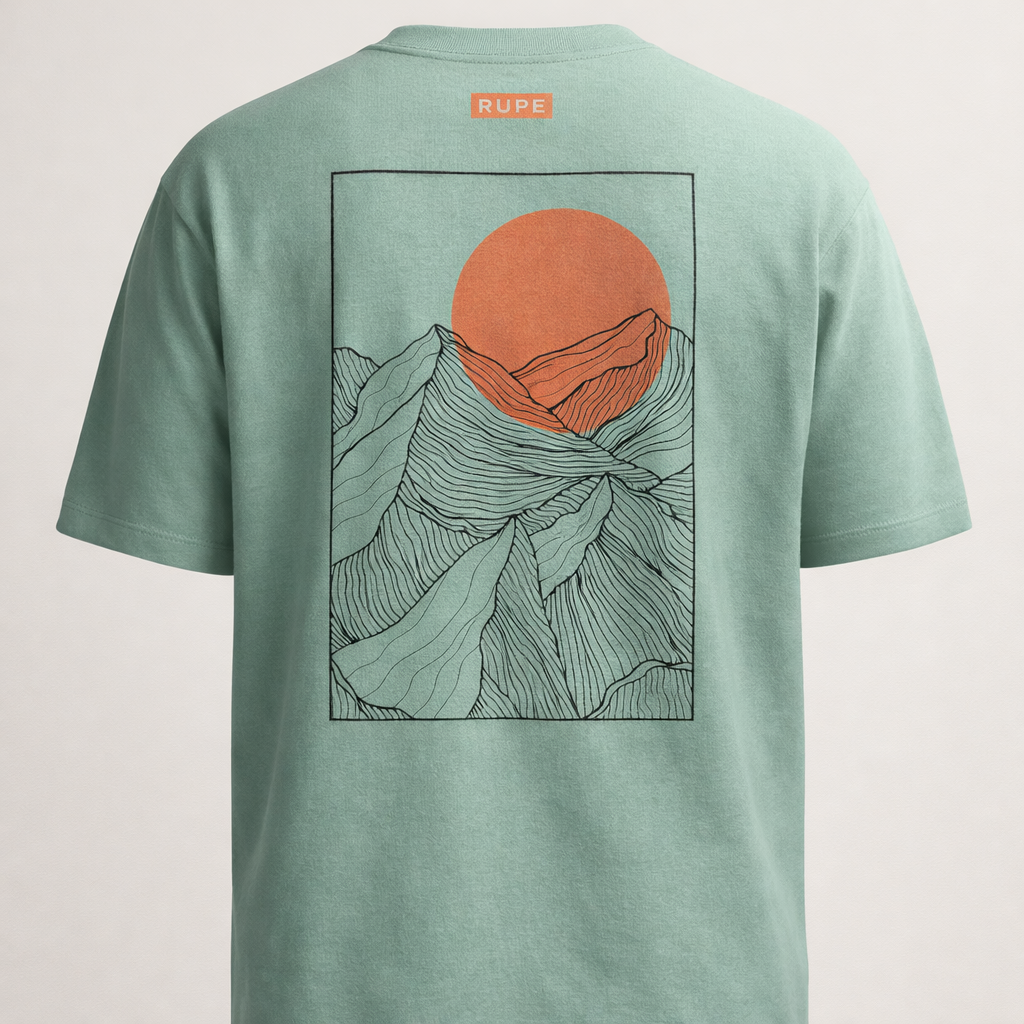 Men's Cotton T-Shirt - Dark Mint | Cliff