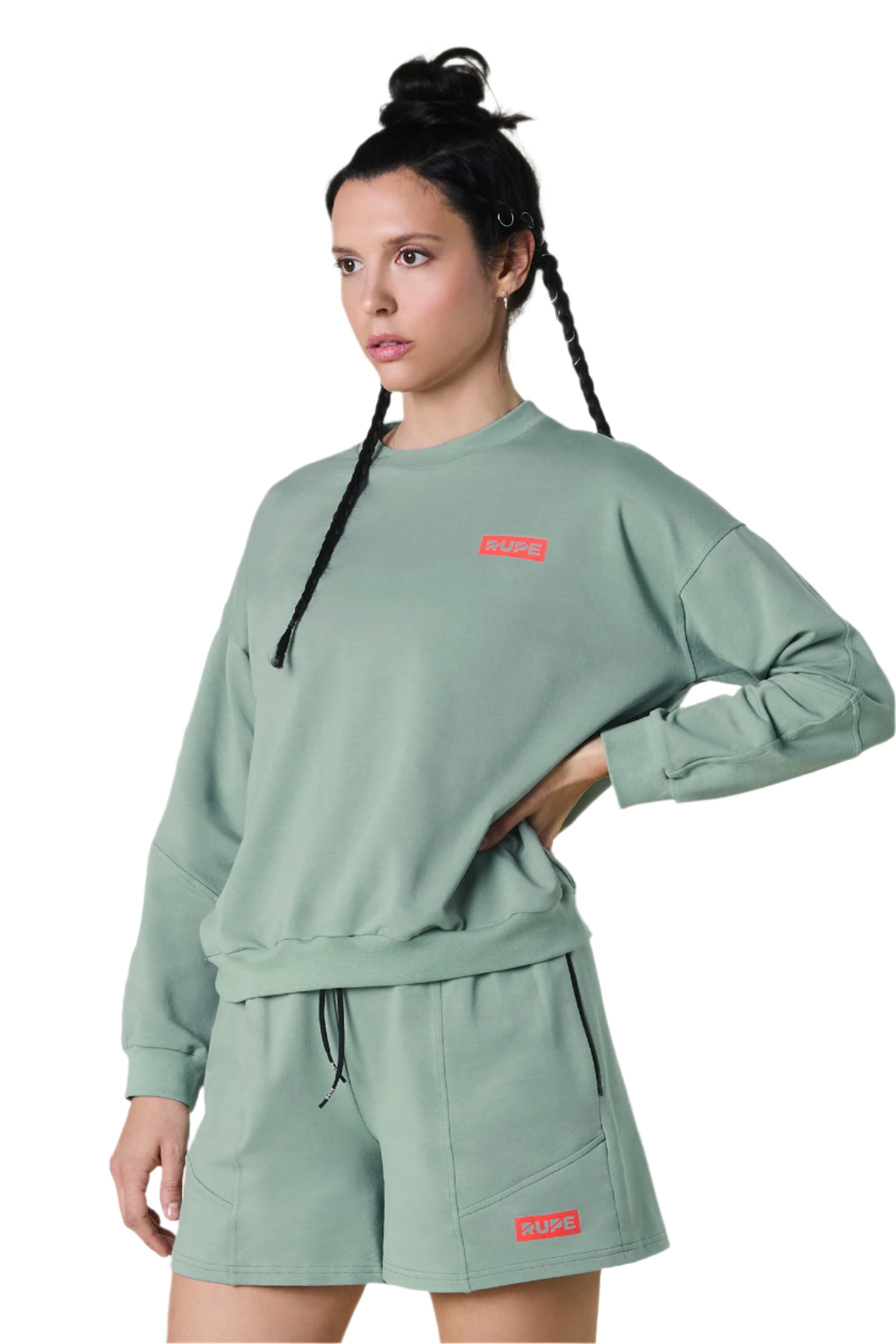 Felpa leggera da donna Dark Mint