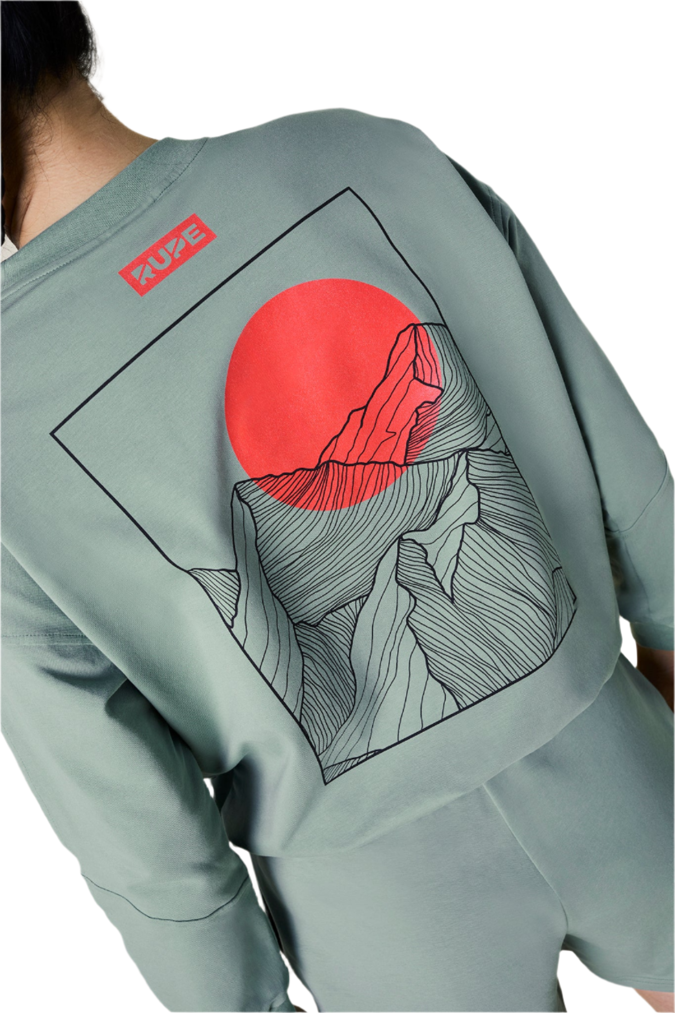 Felpa leggera da donna Dark Mint