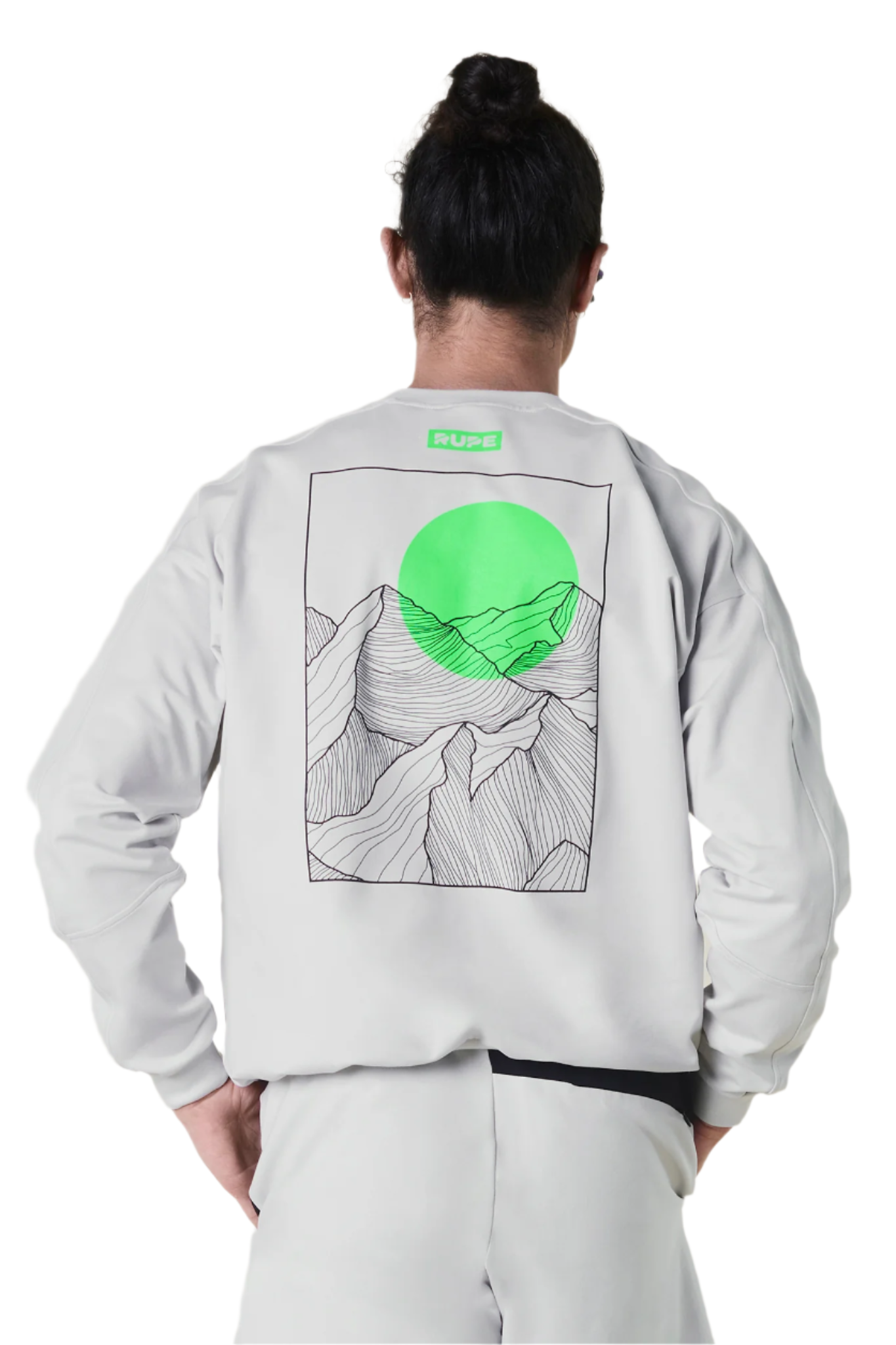 Felpa leggera uomo Light Grey