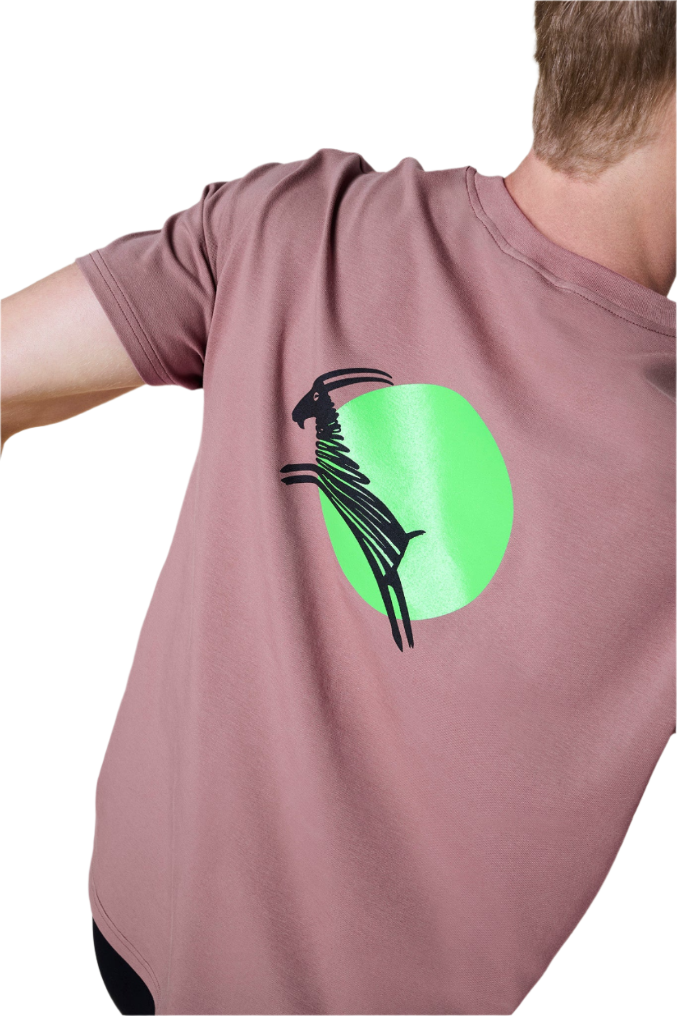 Men's cotton T-Shirt - Old Purple