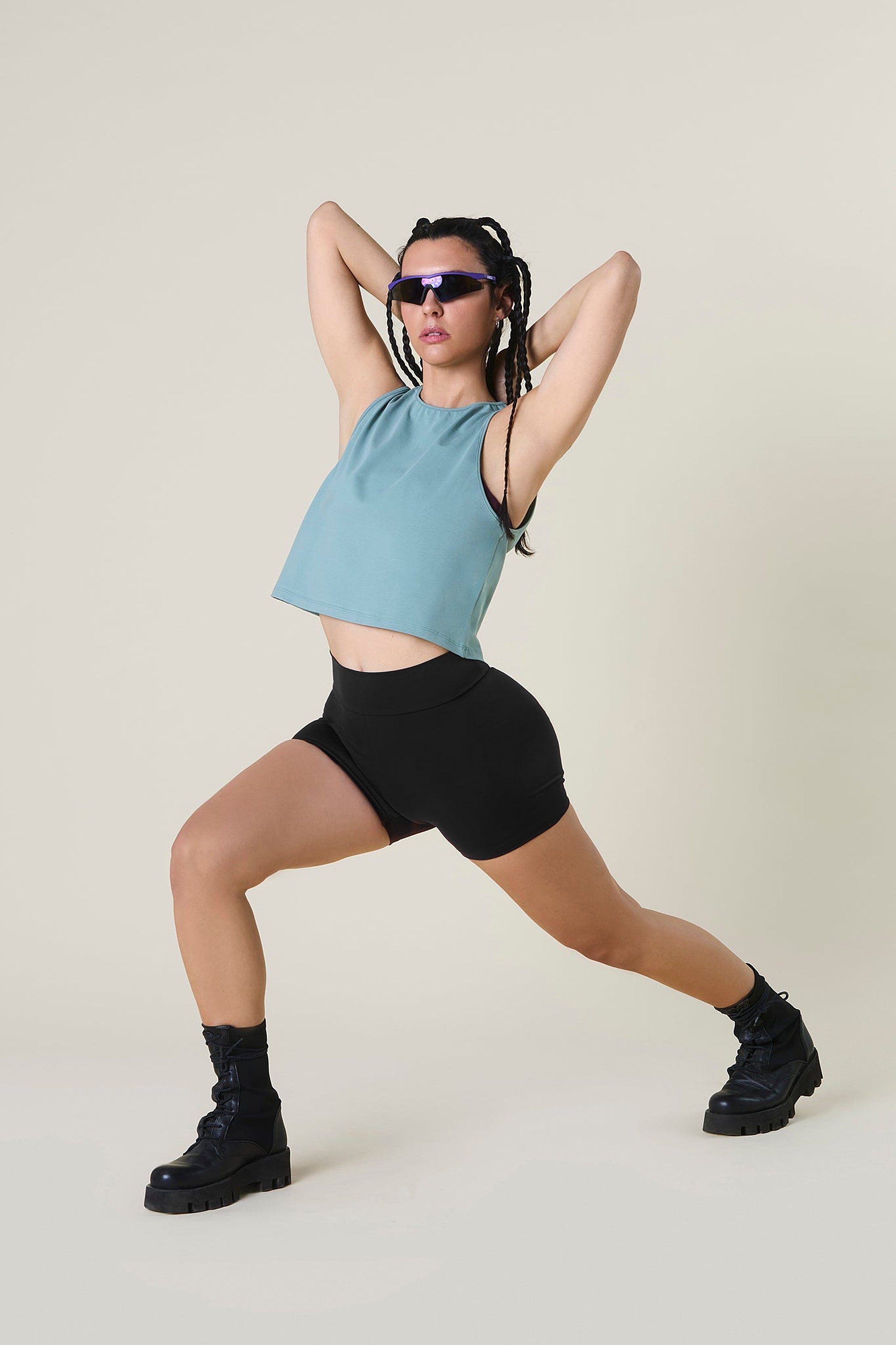 Short Leggings a Pantaloncino da Donna - Dark