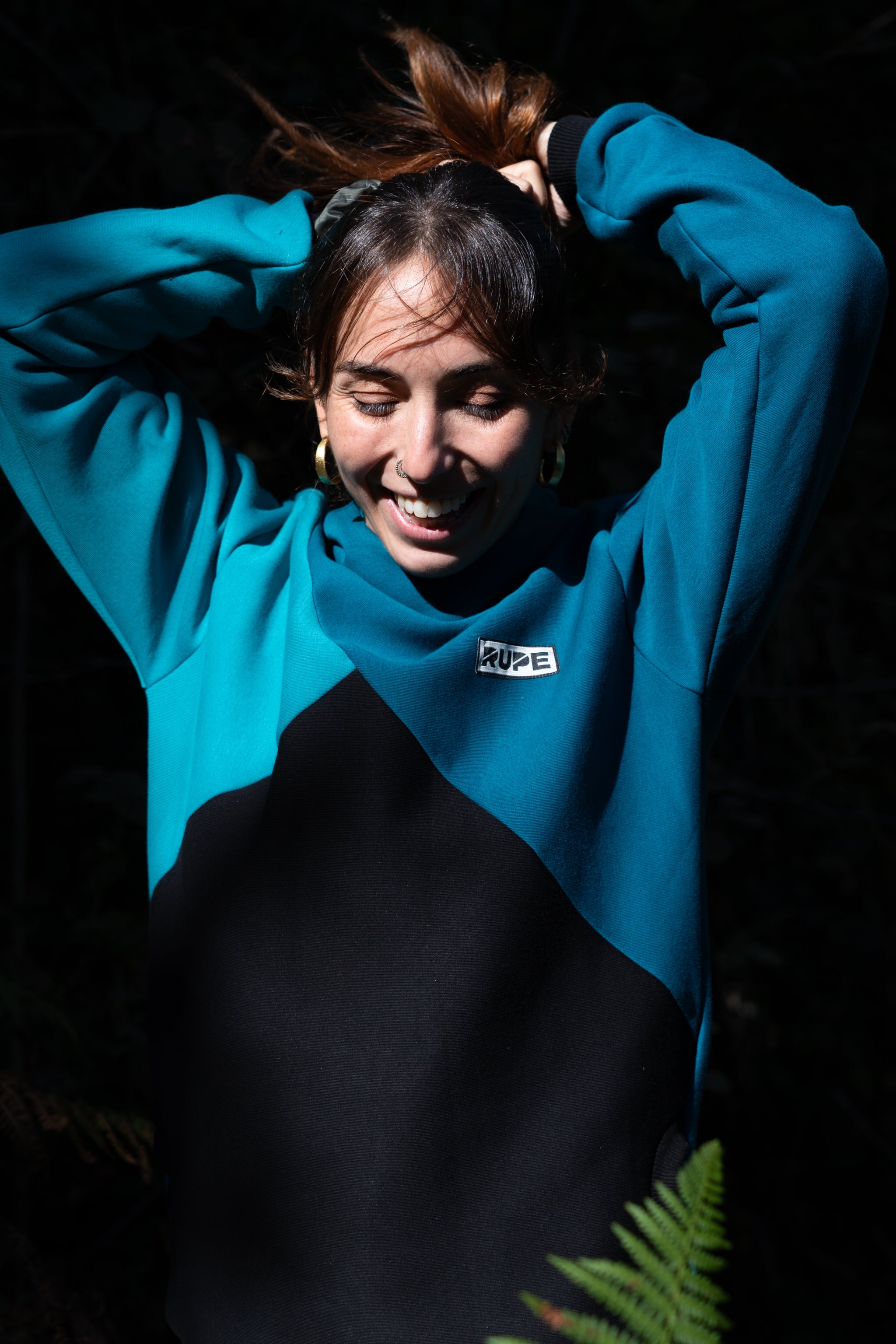 Three-color Hoodie - Unisex - Abiss