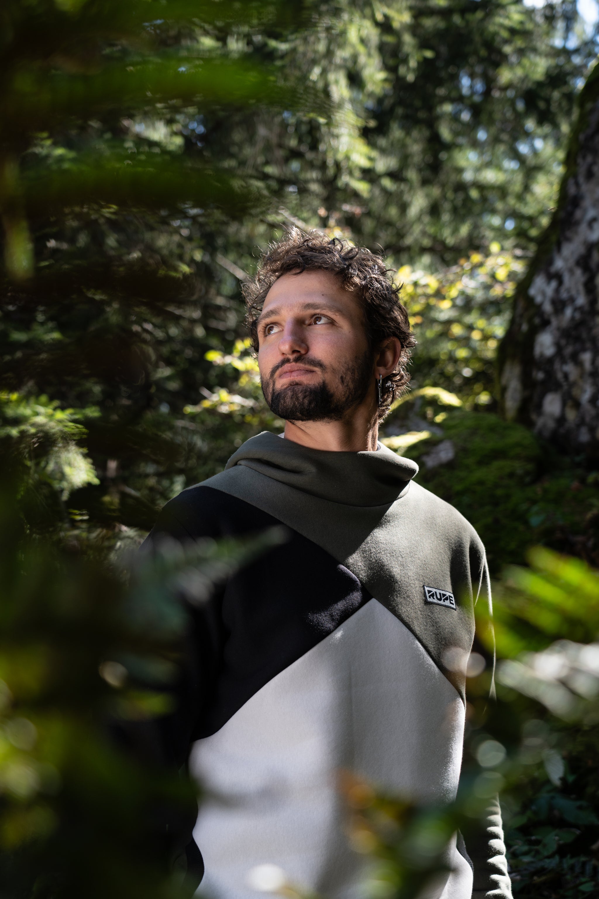 Three-color hoodie - Unisex - Tuareg