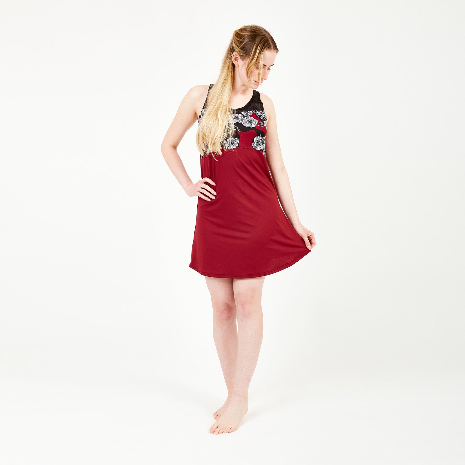 OPALE- Bordeaux Poppy