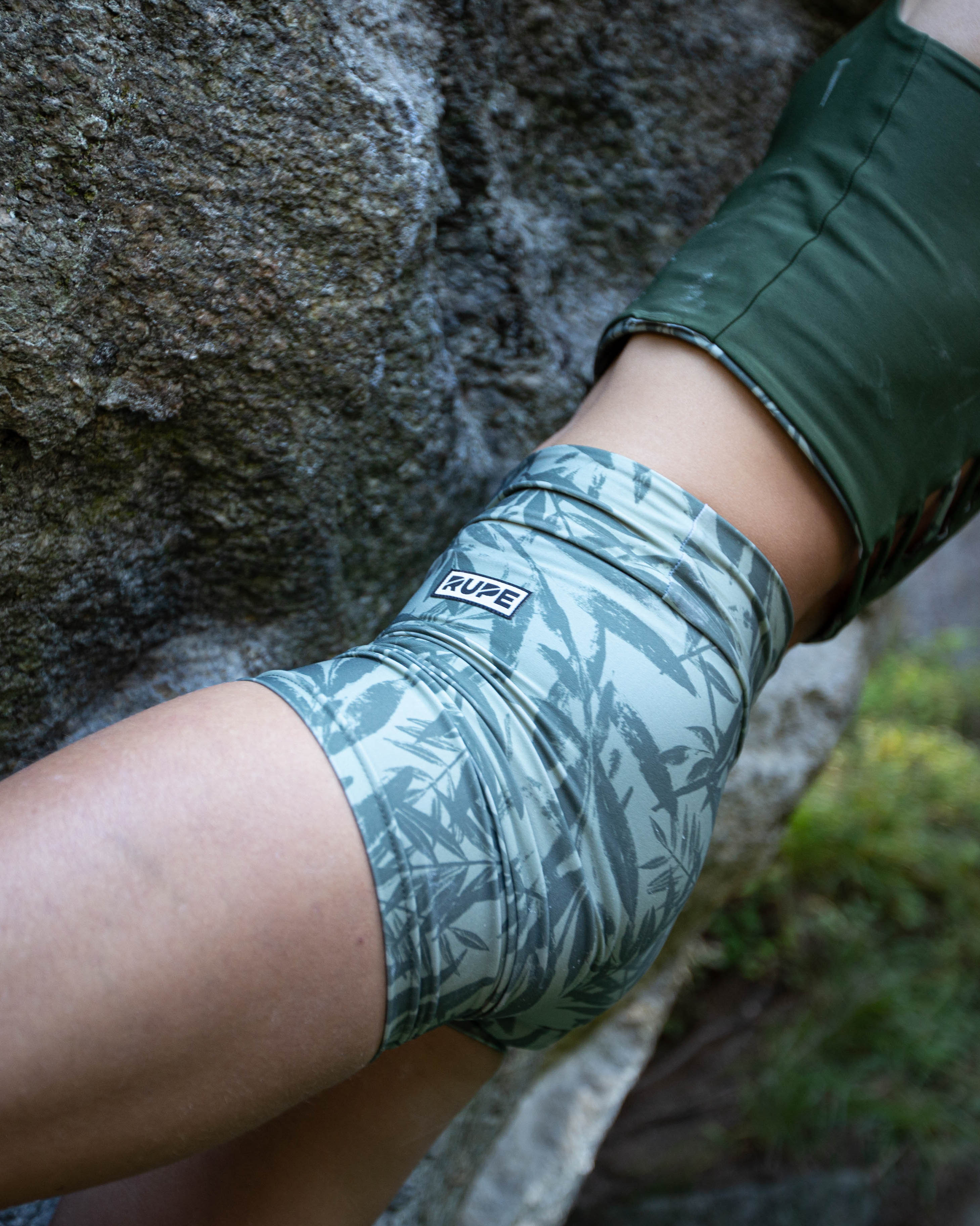 Women's Technical Shorts – Bamboo Print