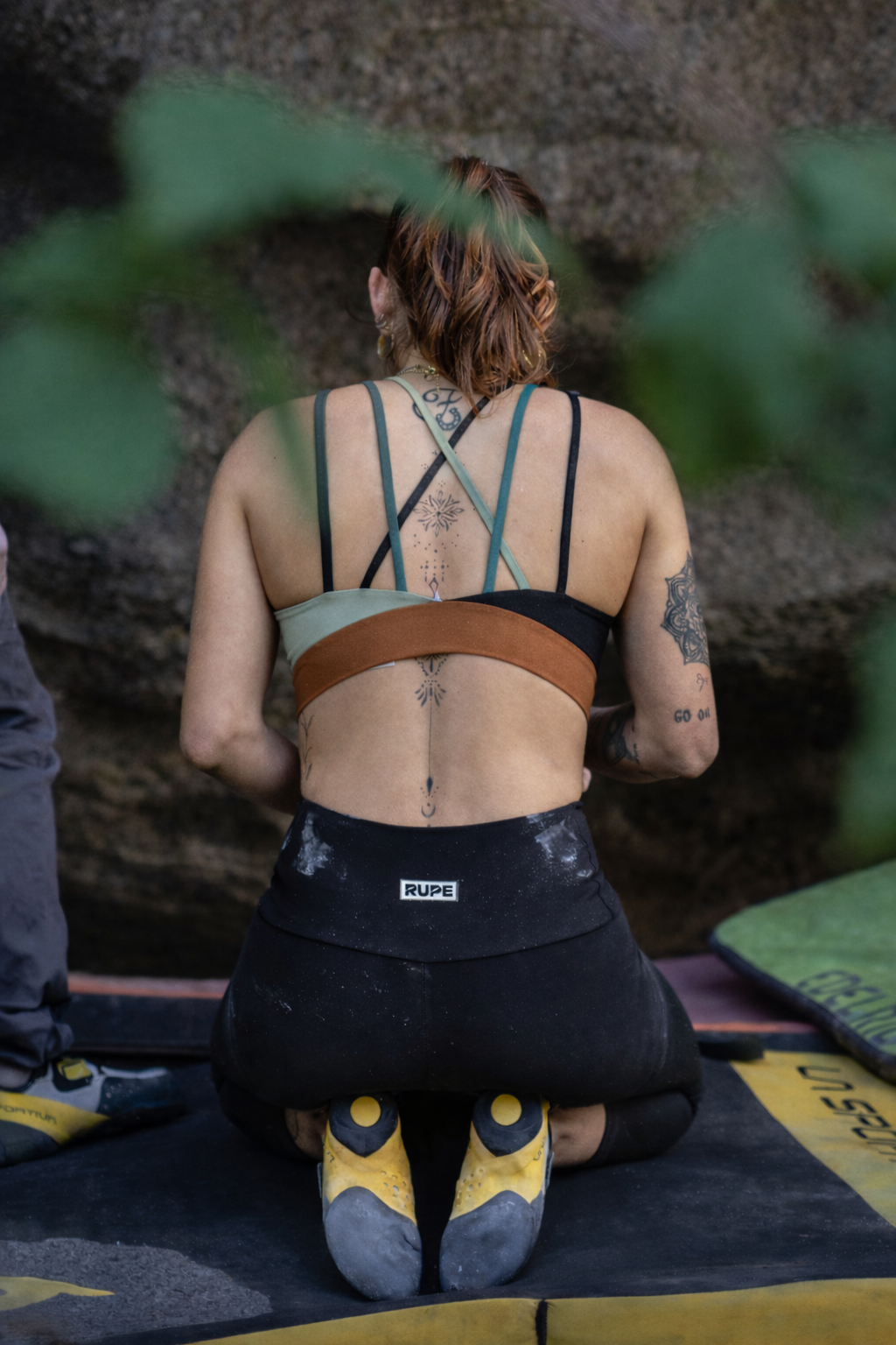 Top Sportivo Intrecciato - Kaleido Calendula