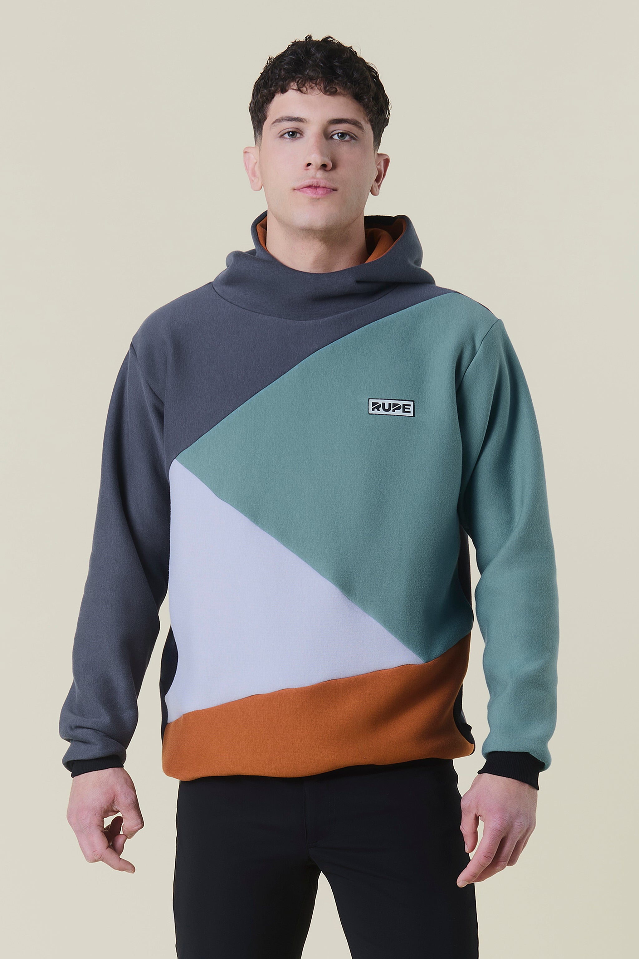 Felpa cappuccio uomo