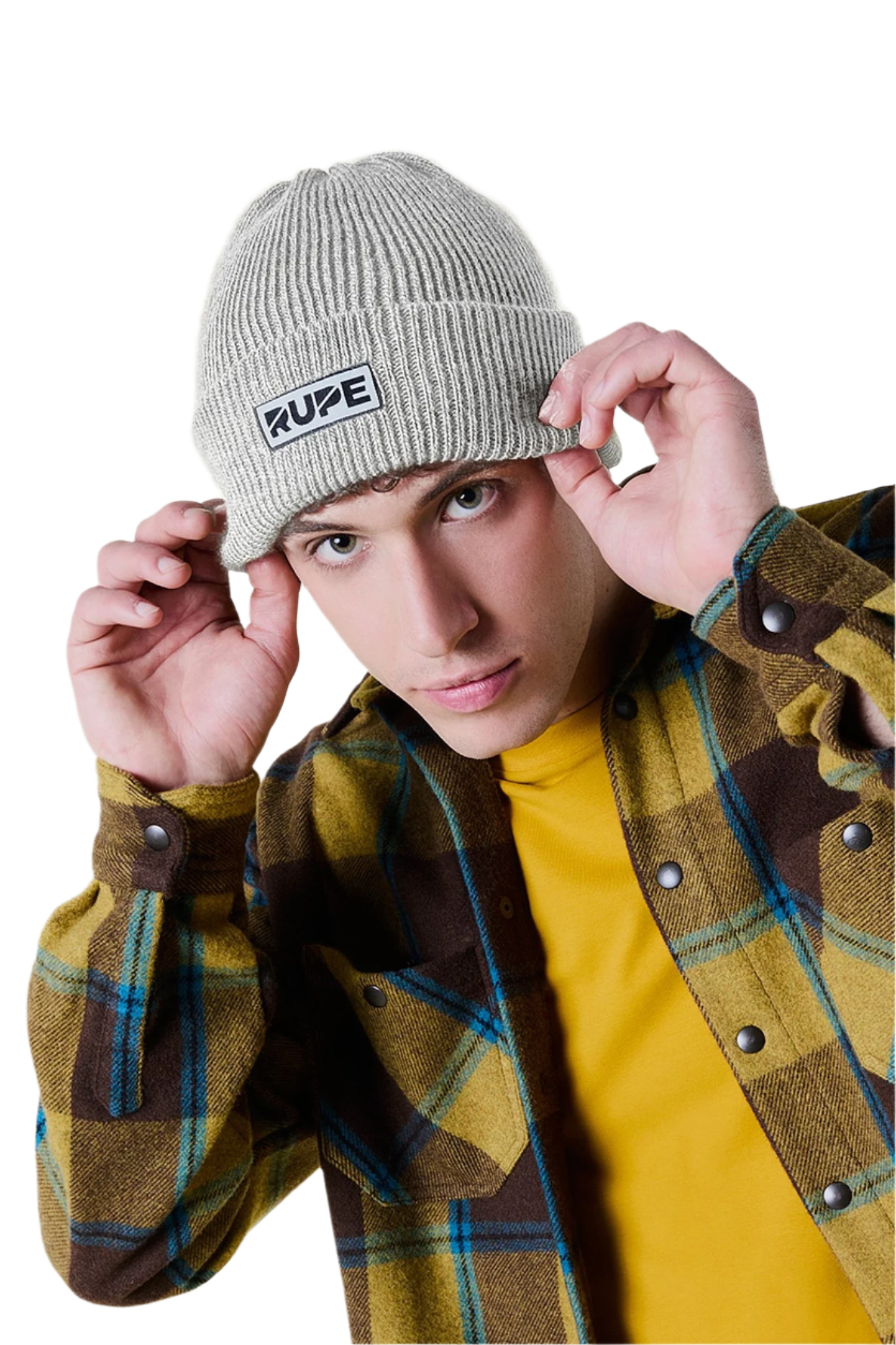 Sheep Rupe Beanie Hat by Brazz - Pearl