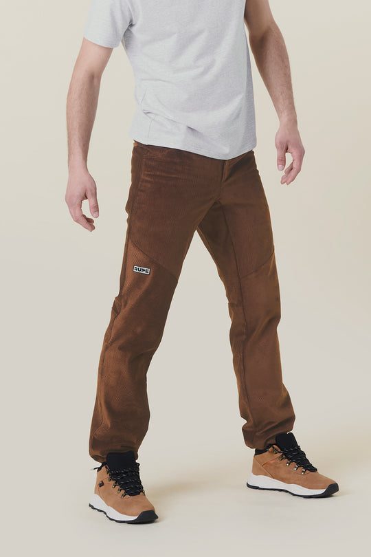 Men's Himalaya Brown Velvet Trousers 2024