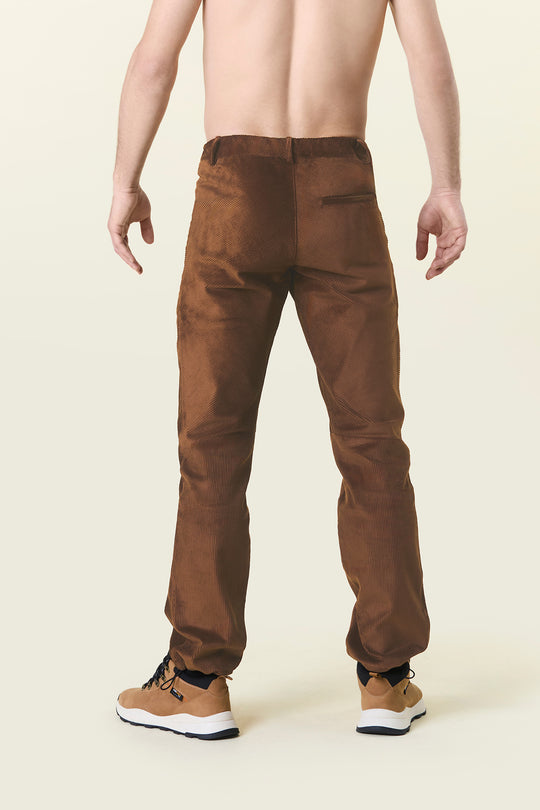 Men's Himalaya Brown Velvet Trousers 2024