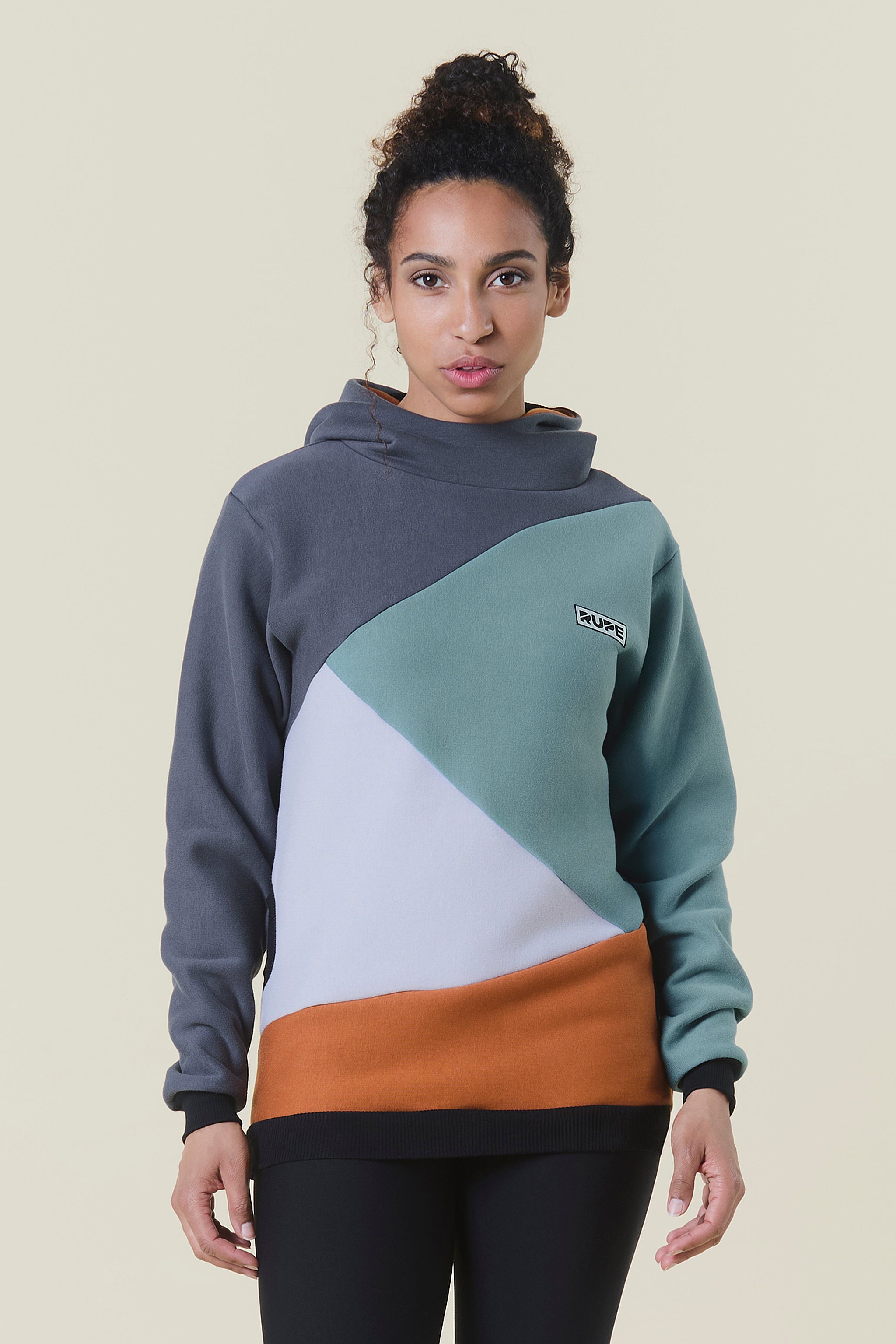 felpa cappuccio donna