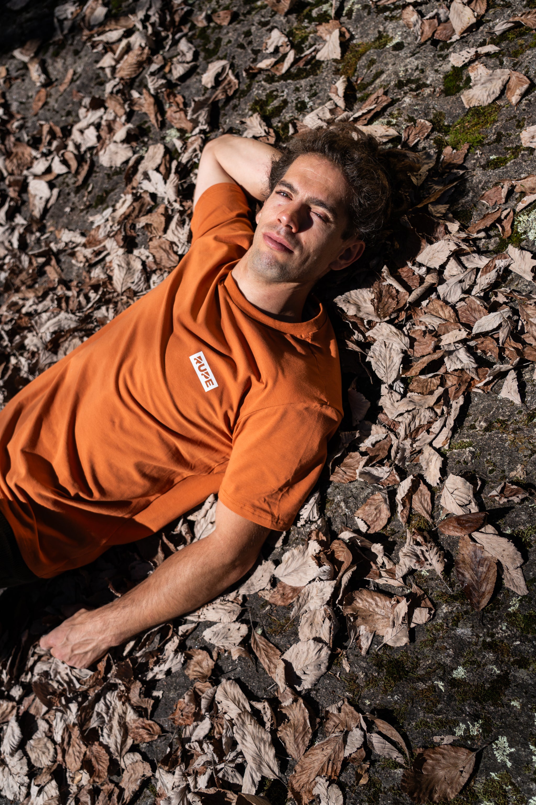 T-Shirt in cotone da uomo  - Amber