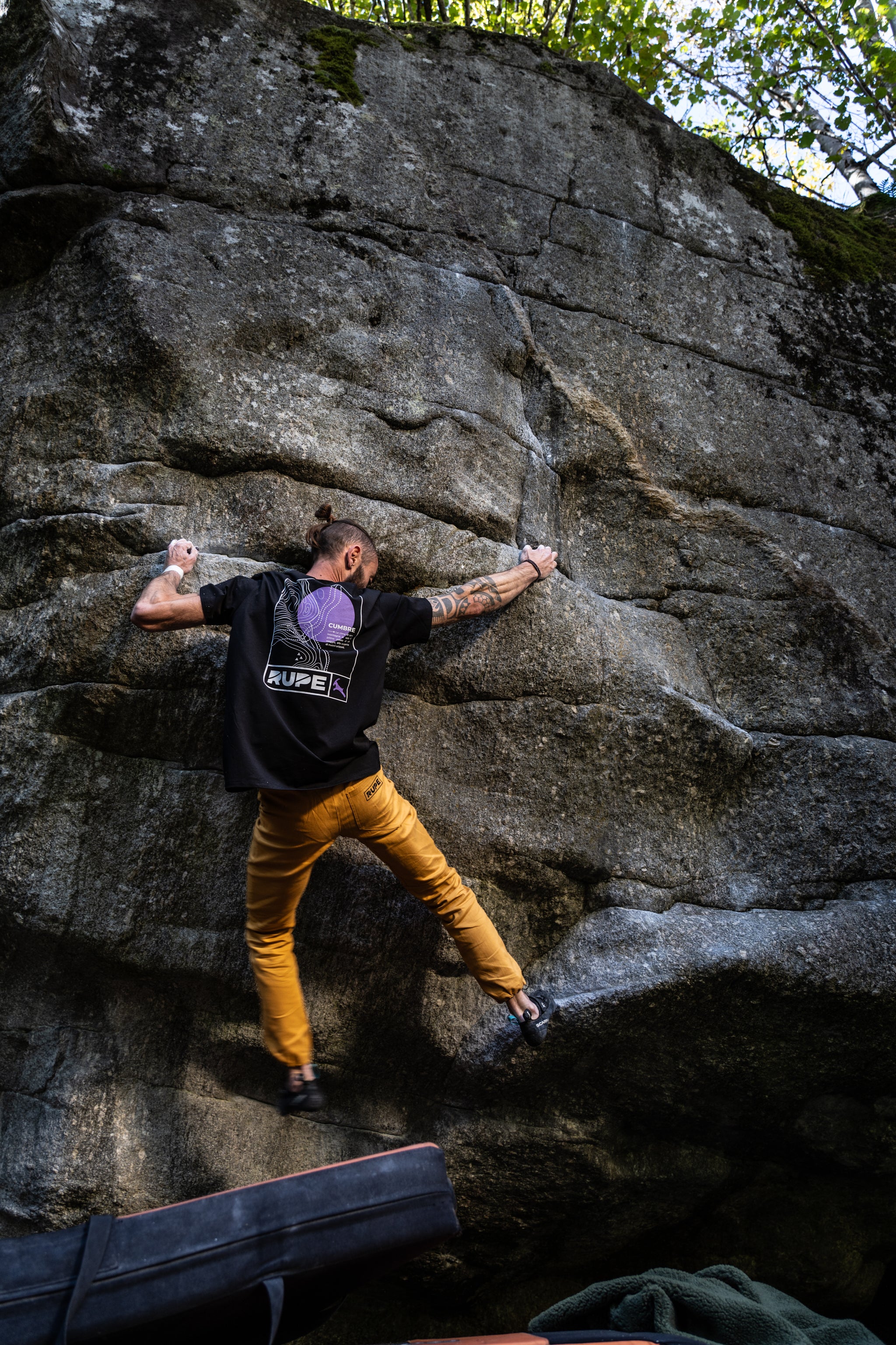 Men's cotton T-Shirt - Light Gray | Cliff