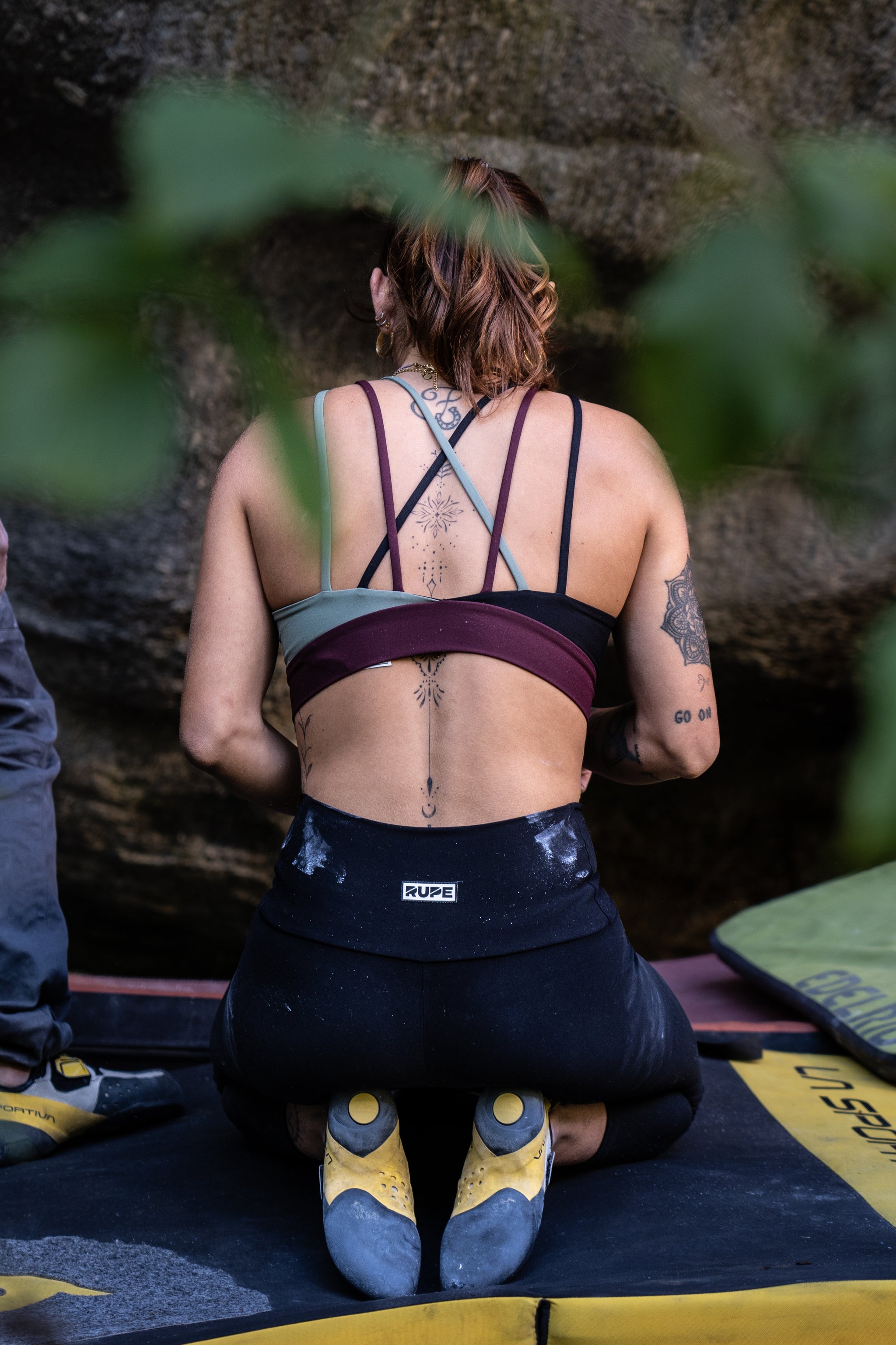 Top Sportivo Intrecciato - Kaleido Ember