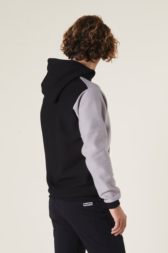 Men's 3 Colour Hoodie - Graphite