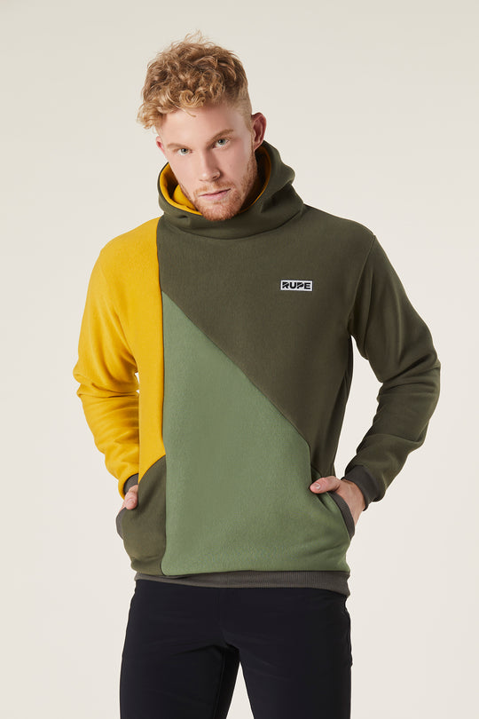 Men's 3 Colour Hoodie - Jungle